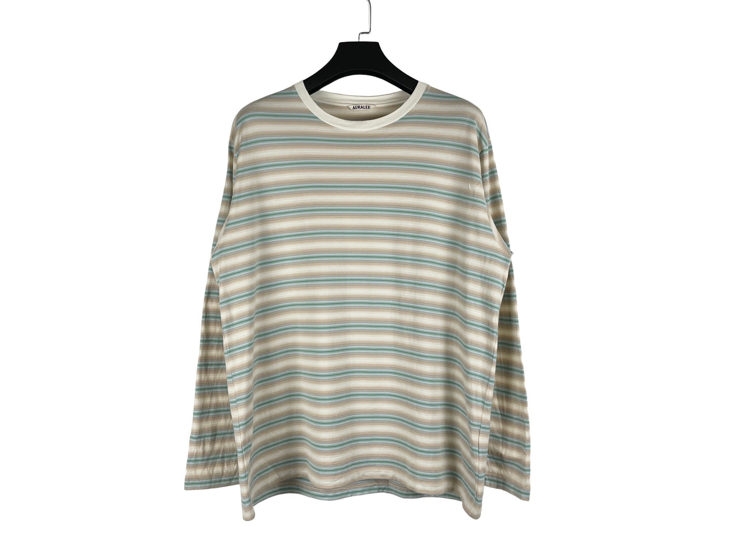 AURALEE Gradient Stripe Jersey Long-Sleeve T-shirt