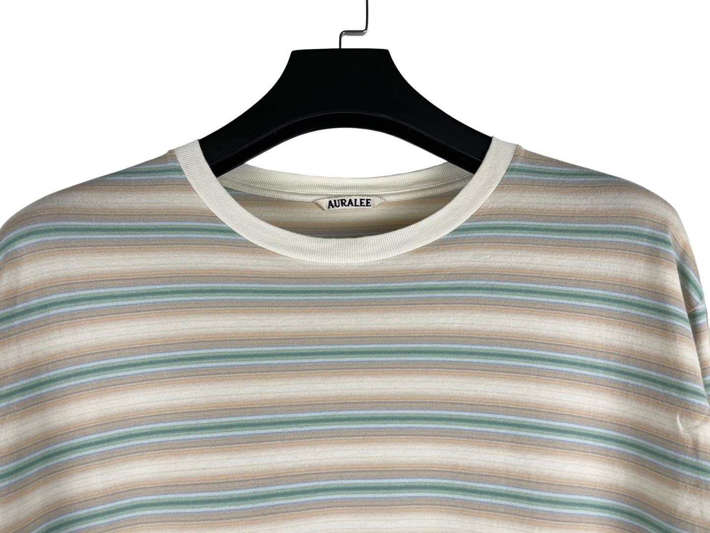 AURALEE Gradient Stripe Jersey Long-Sleeve T-shirt