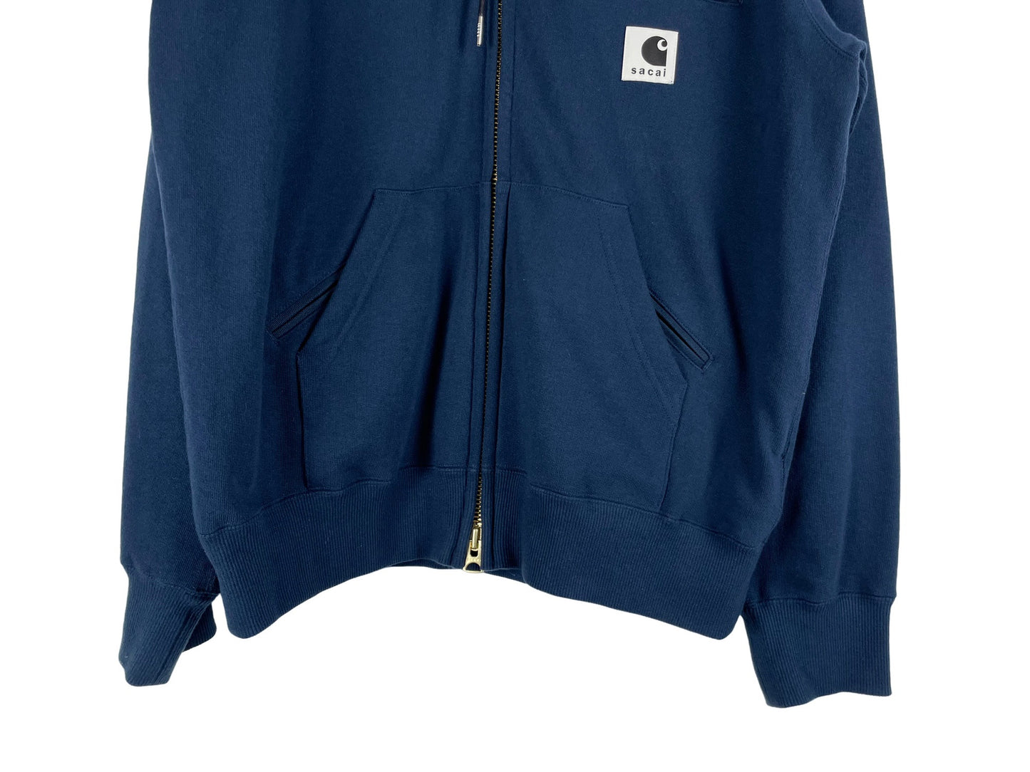 Sacai x Carhartt WIP Front-zip Hoodie SS26