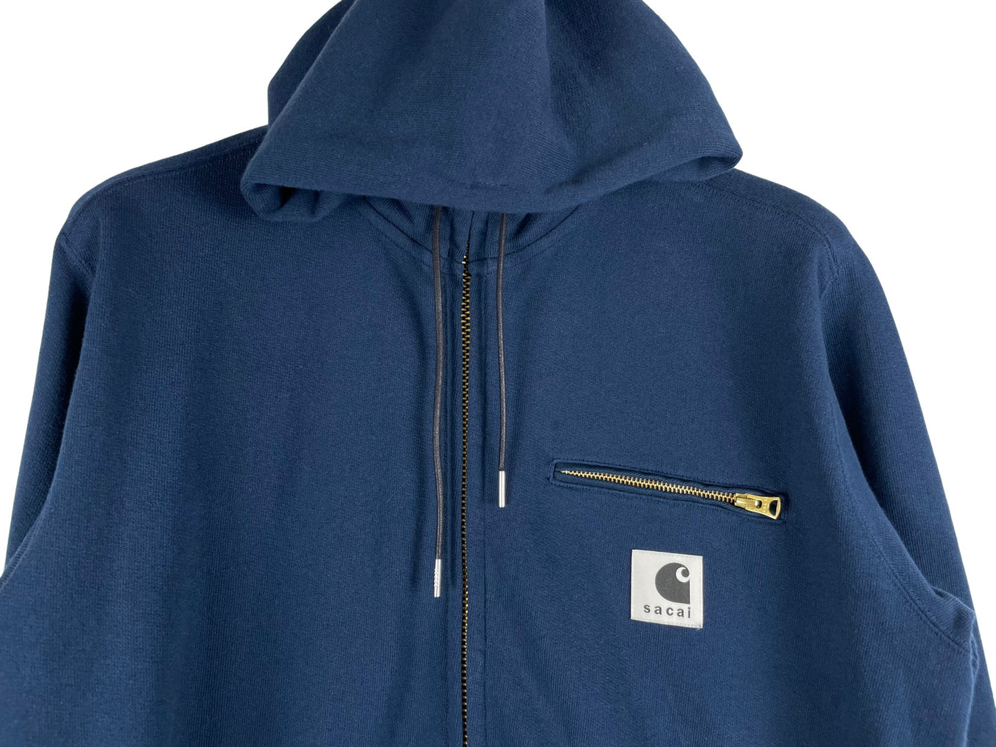 Sacai x Carhartt WIP Front-zip Hoodie SS26