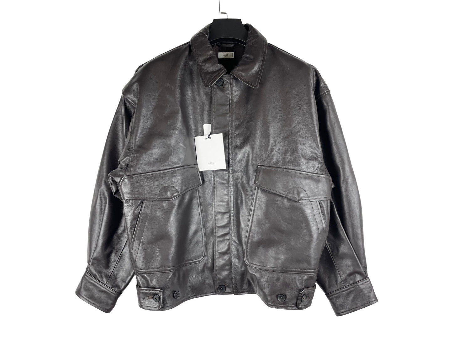 Yoke Leather Flight Jacket AW25