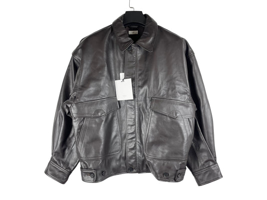 Yoke Leather Flight Jacket AW25