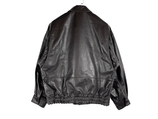 Yoke Leather Flight Jacket AW25