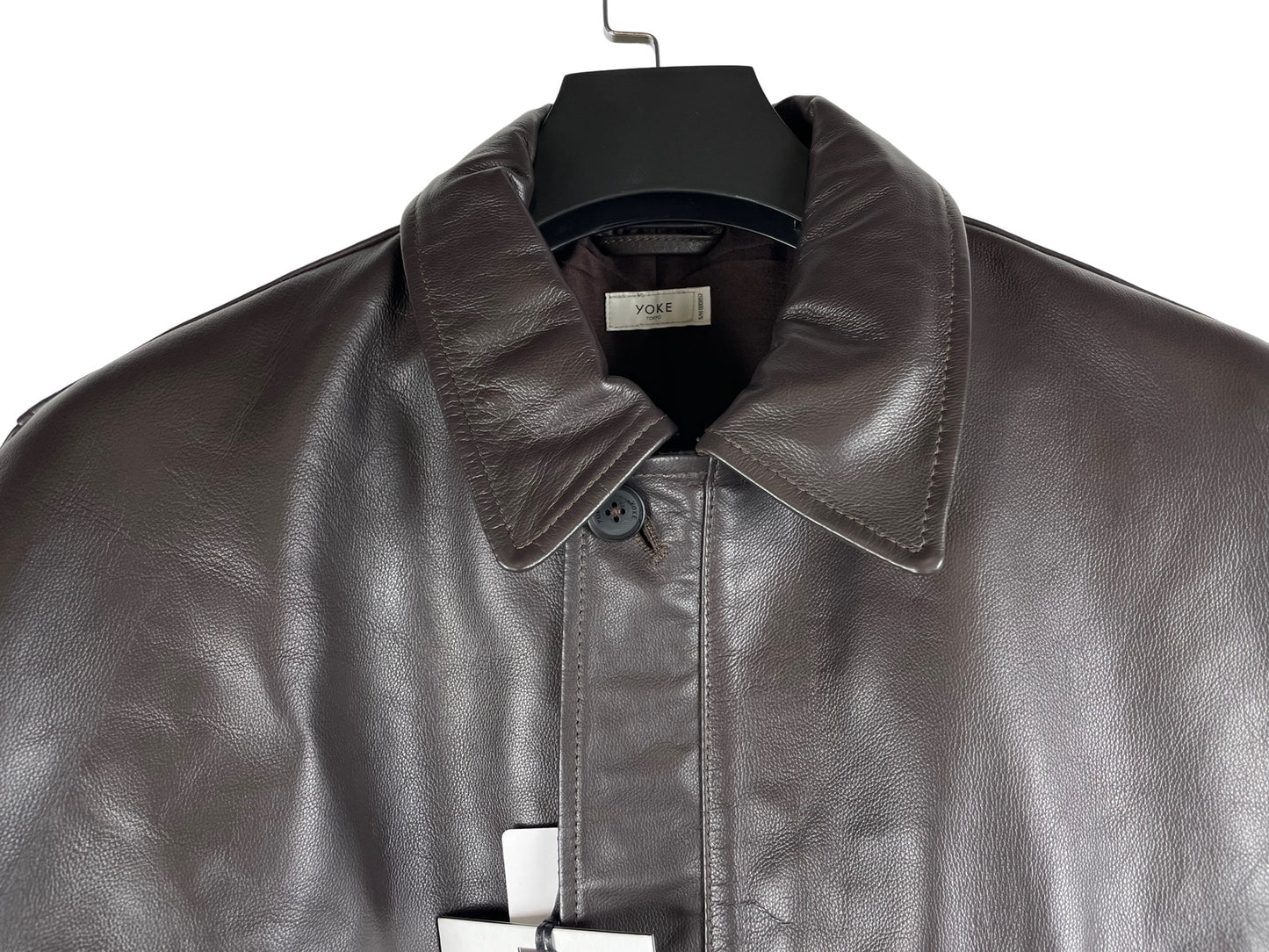 Yoke Leather Flight Jacket AW25