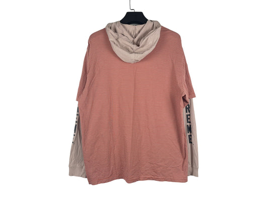 Supreme 24SS LAYERED HOODED LS TOP