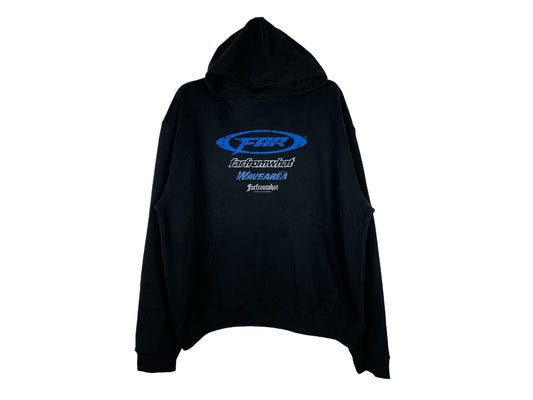 Far Archive Slogan Oversized Hoodie