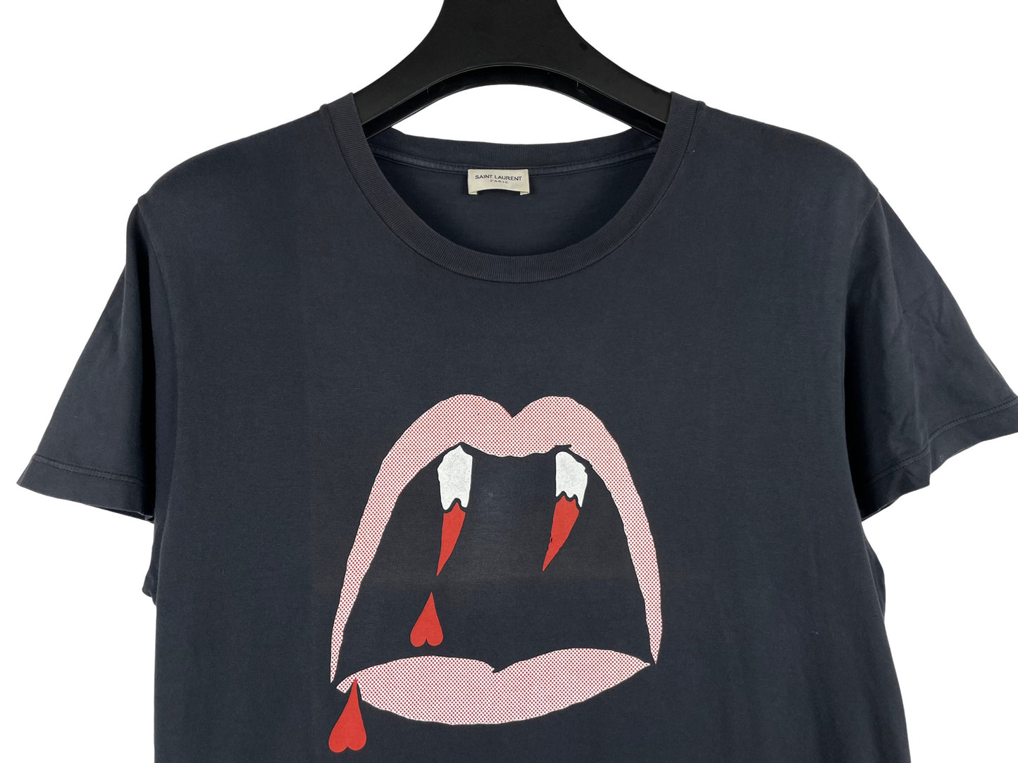 Saint Laurent Vampire Lips T-Shirt
