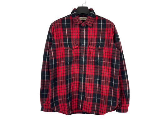 Saint Laurent Flannel Plaid Shirt SS18