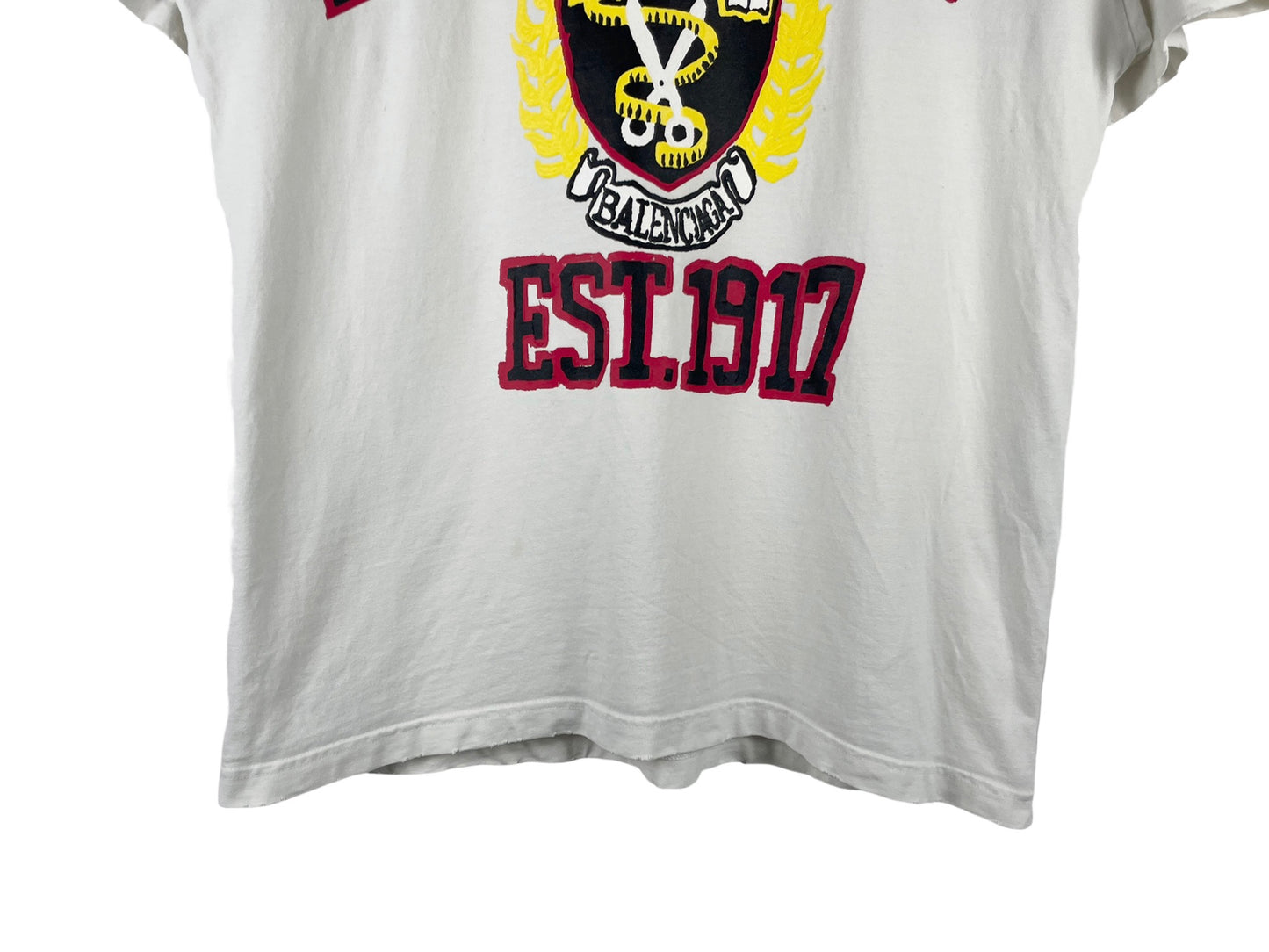 Balenciaga DIY College Oversized T-Shirt SS23