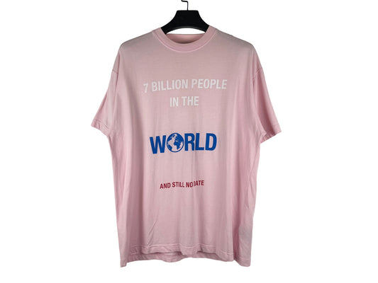 Vetements Still No Date Oversized T-Shirt SS22