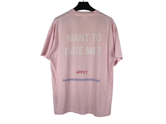 Vetements Still No Date Oversized T-Shirt SS22