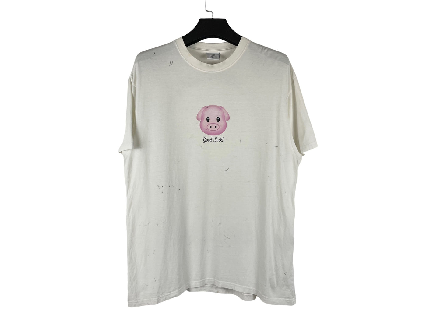 Vetements Lucky Pig Splash Oversized T-Shirt by Demna SS19