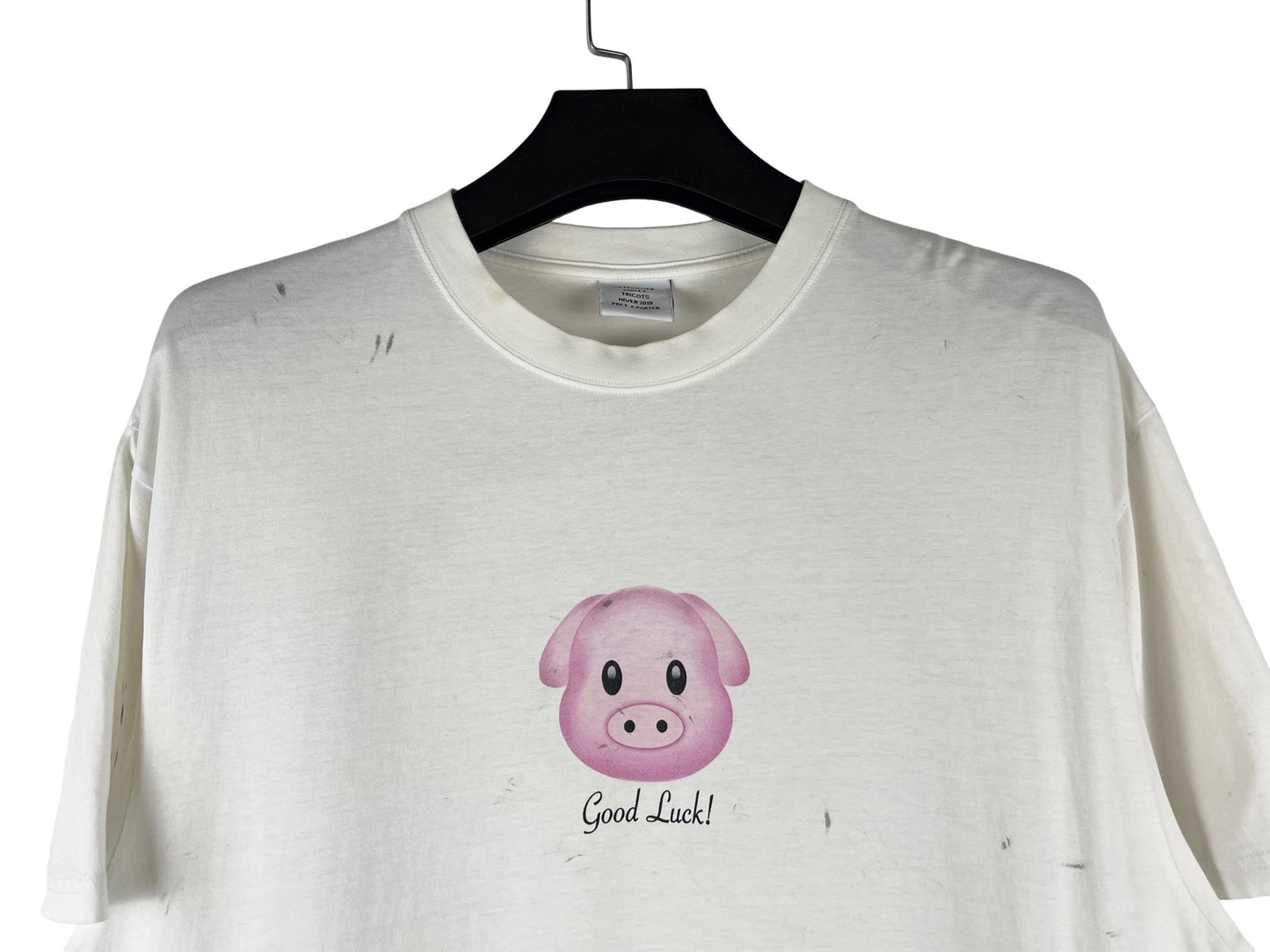 Vetements Lucky Pig Splash Oversized T-Shirt by Demna SS19