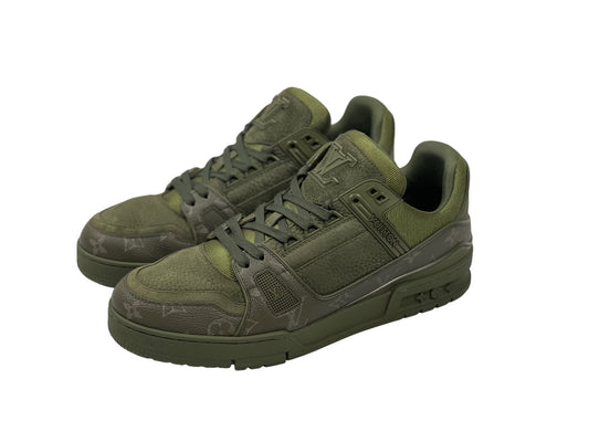 Louis Vuitton Trainer Sneakers Olive SS25