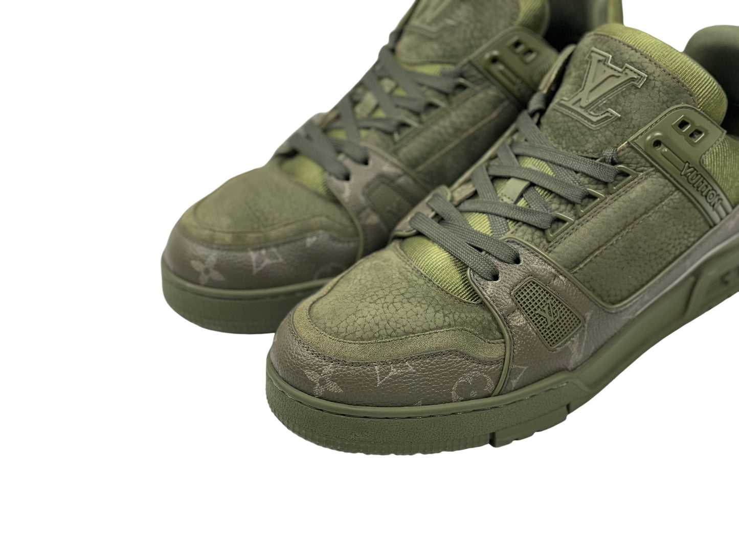 Louis Vuitton Trainer Sneakers Olive SS25