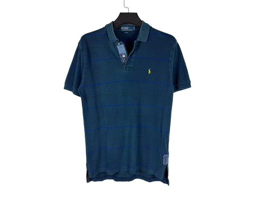 Polo Ralph Lauren Vintage Indigo Striped Polo Shirt