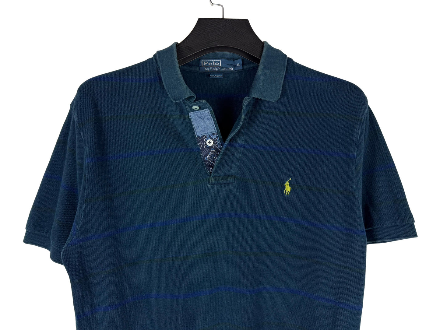 Polo Ralph Lauren Vintage Indigo Striped Polo Shirt