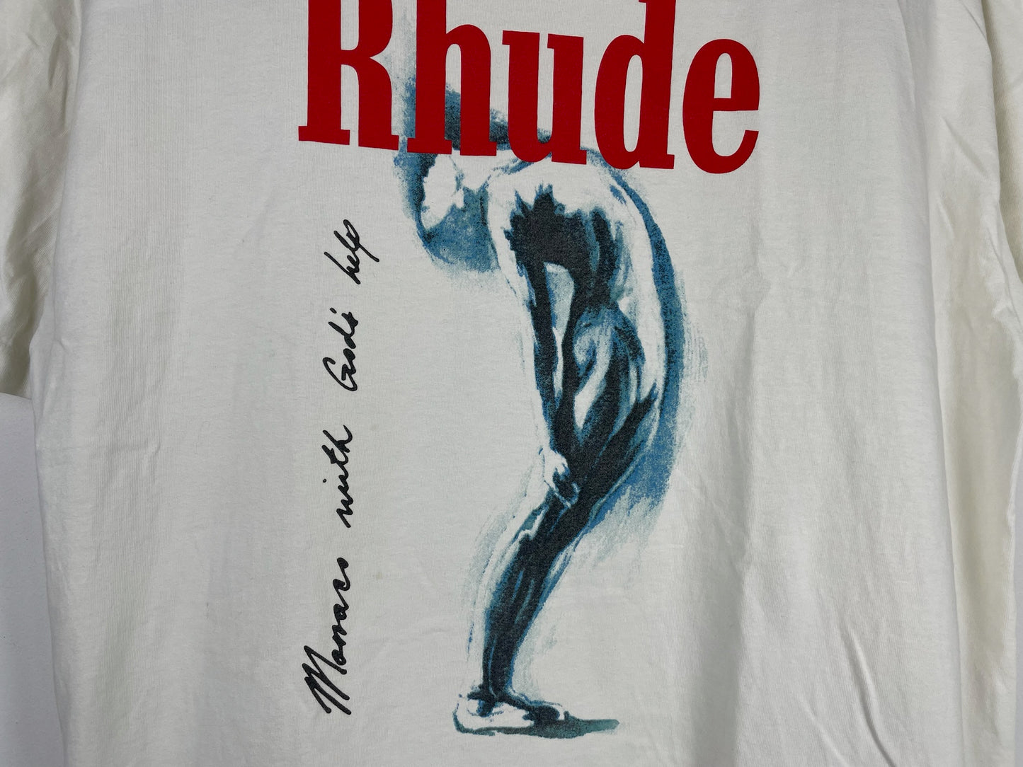 Rhude God Help Me T-Shirts