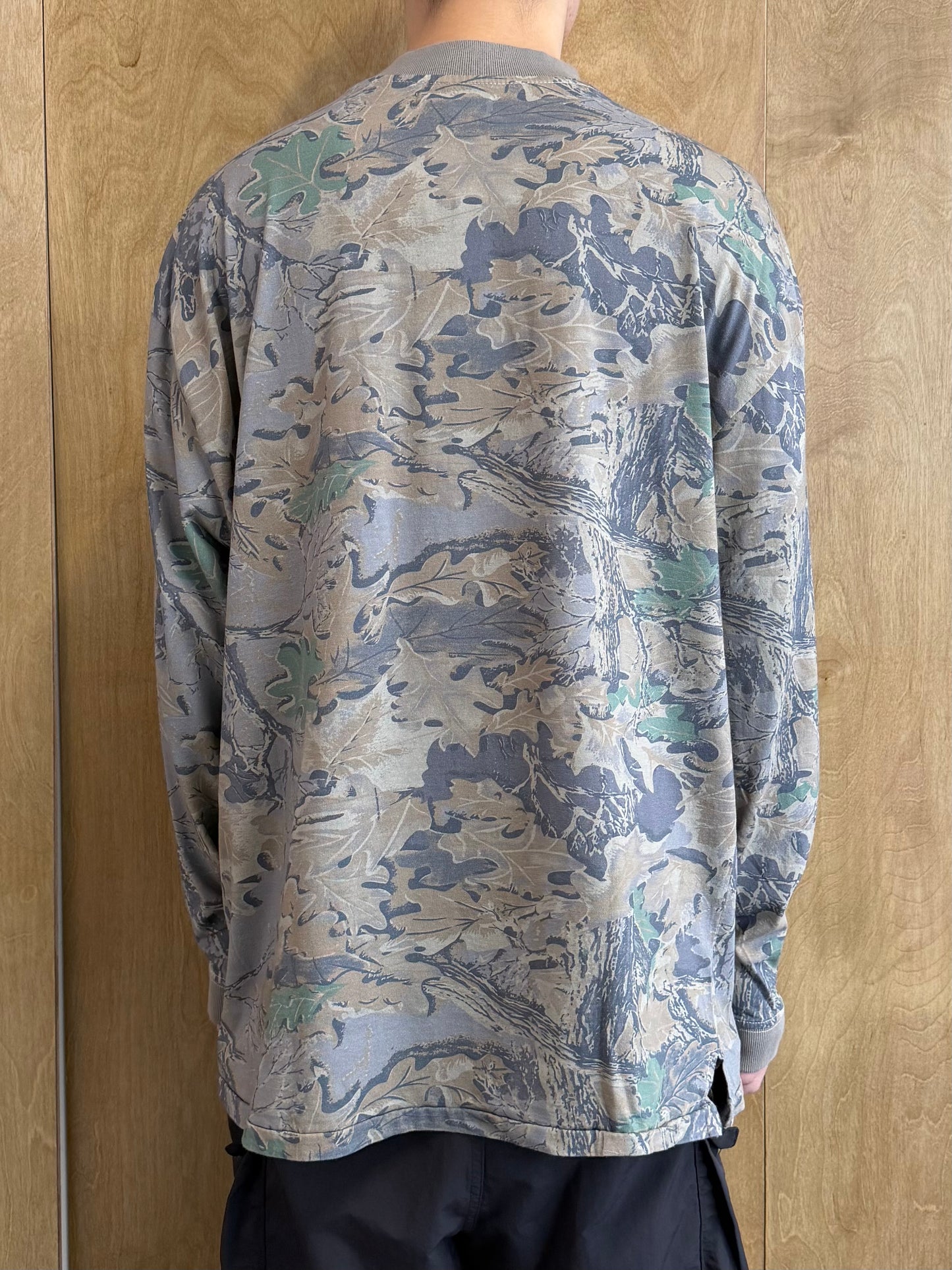 Yeezy Season 4 Camouflage Mock Neck Long Sleeve