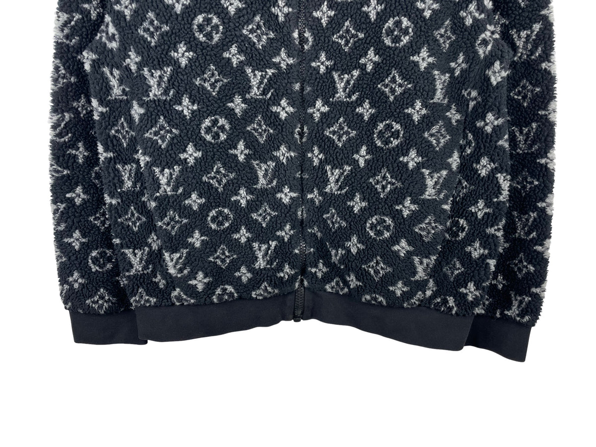 Louis Vuitton Monogram Fleece Zip Jacket