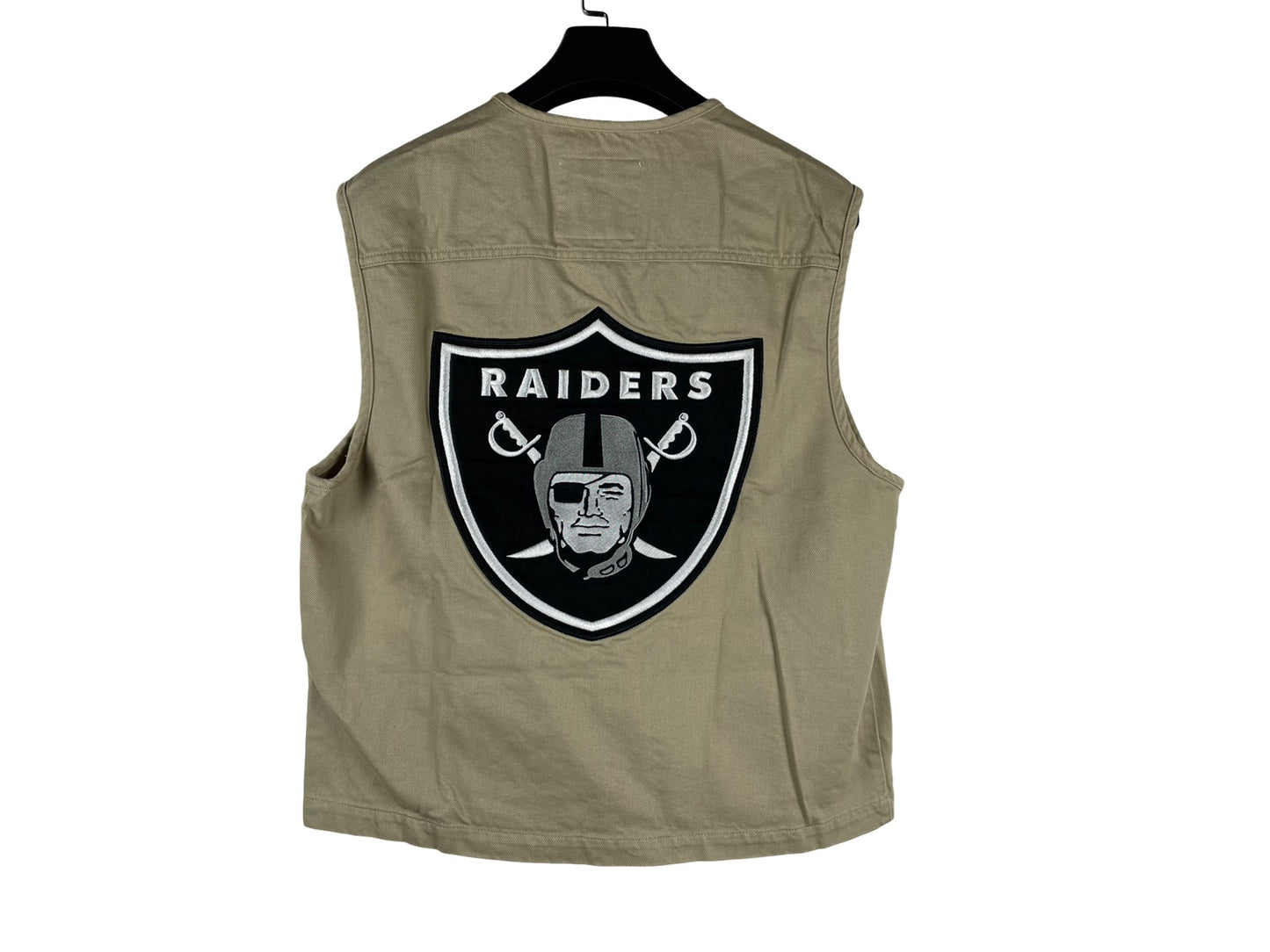 Supreme x NFL Raiders '47 Denim Vest 19SS