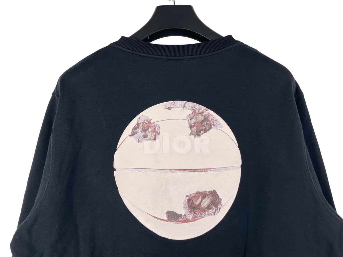 Dior x Daniel Arsham CD Basketball Print Sweatshirt