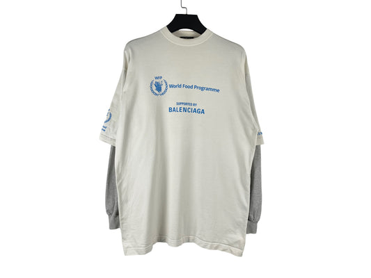 Balenciaga World Food Programme Layered Long Sleeve