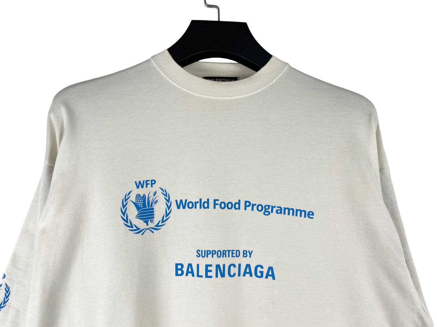 Balenciaga World Food Programme Layered Long Sleeve