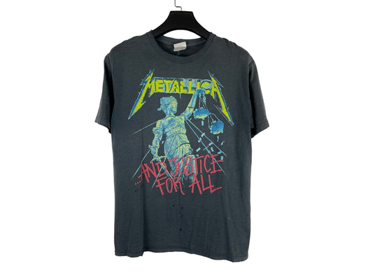 Vintage Metallica And Justice For All Band T-Shirt 1994