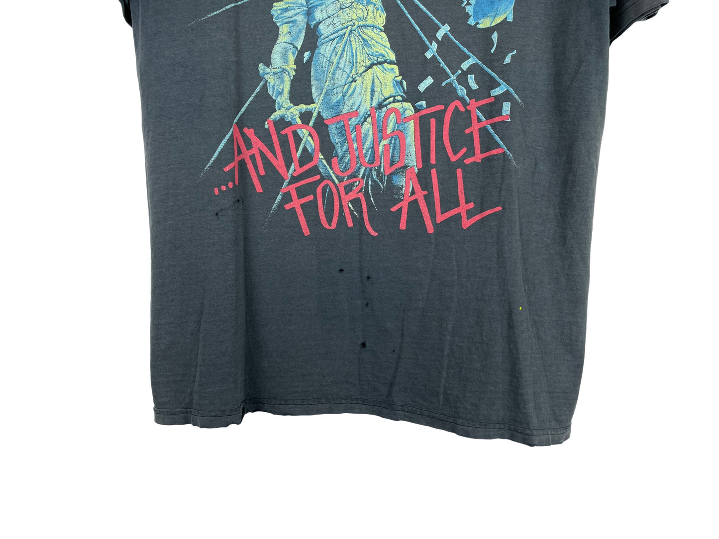 Vintage Metallica And Justice For All Band T-Shirt 1994