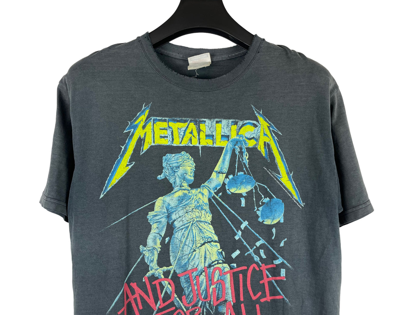 Vintage Metallica And Justice For All Band T-Shirt 1994