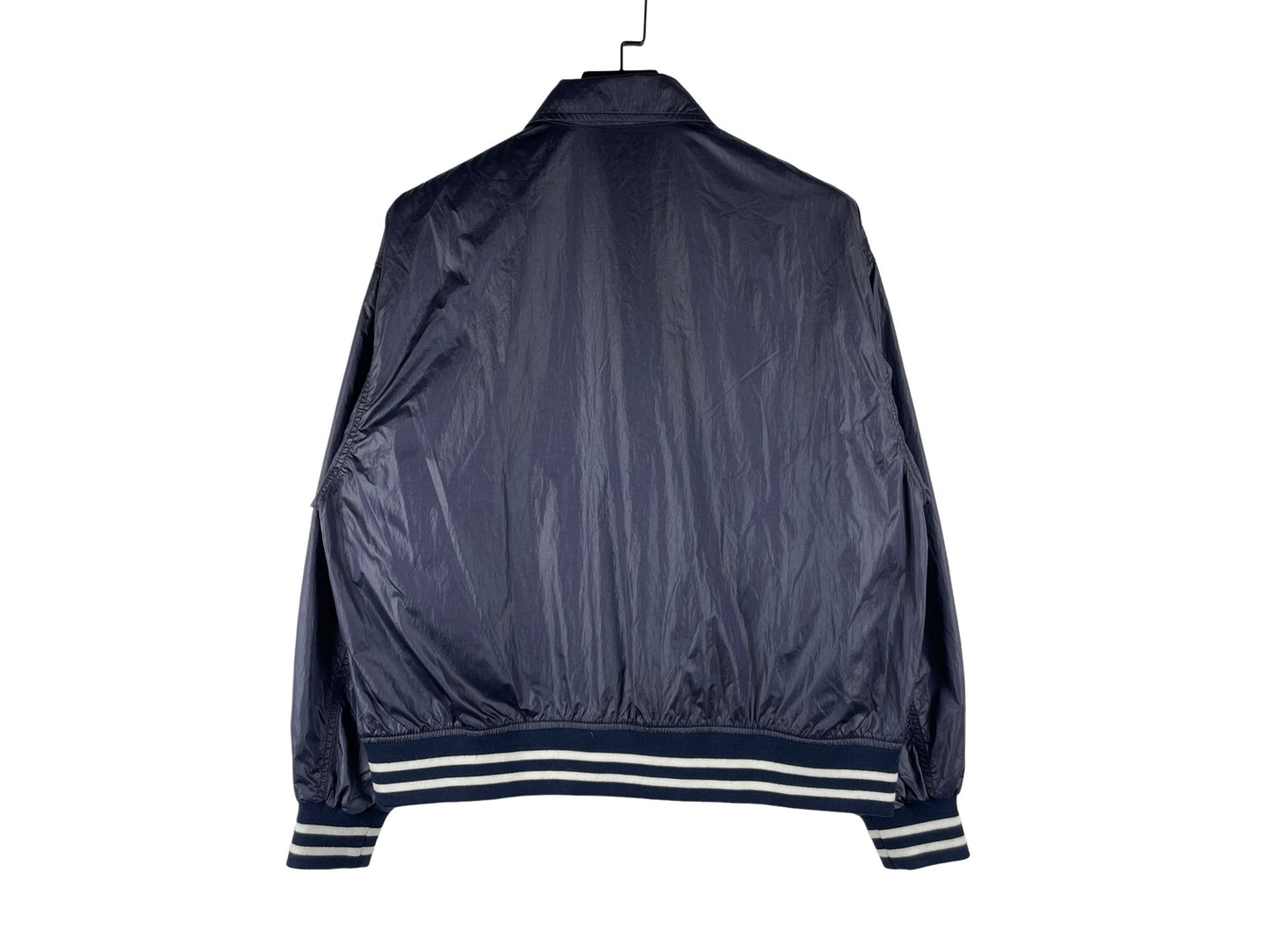 Beams Short Fit Nylon Varsity Jacket