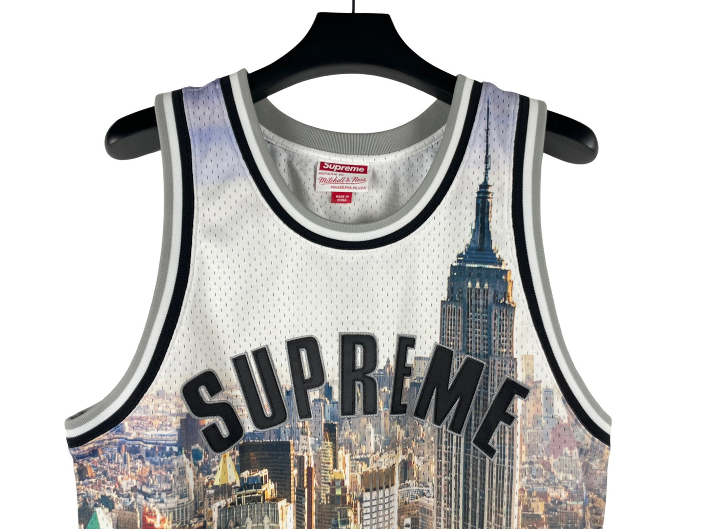 Mitchell & Ness x Supreme Basketball Jersey SS21