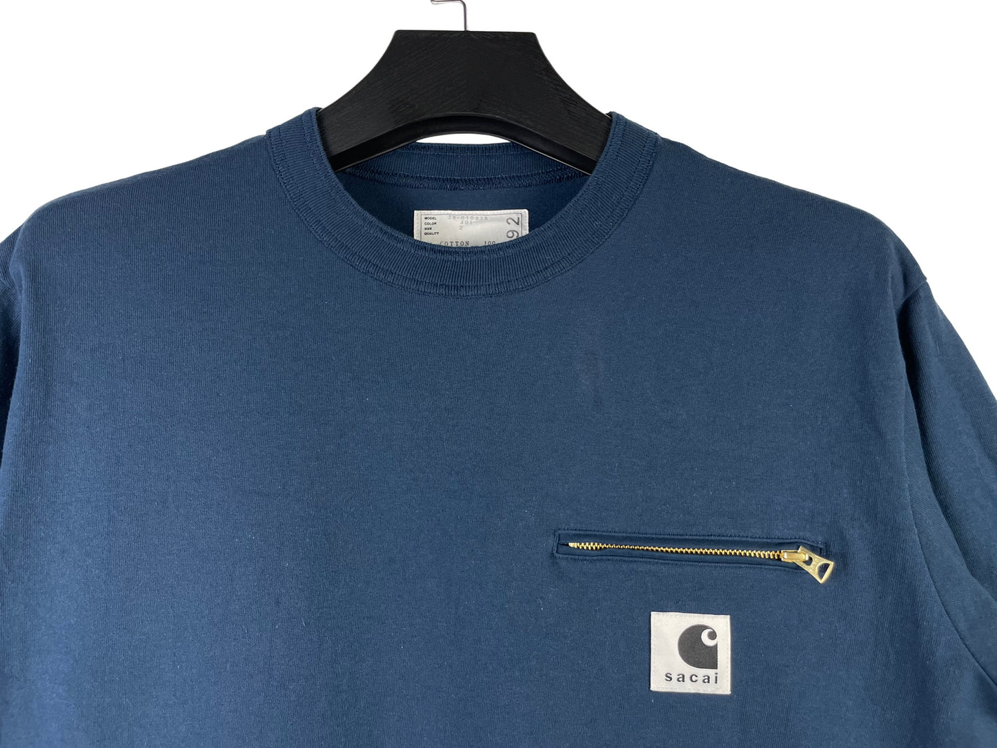 Sacai x Carhartt WIP Cotton Jersey T-Shirt