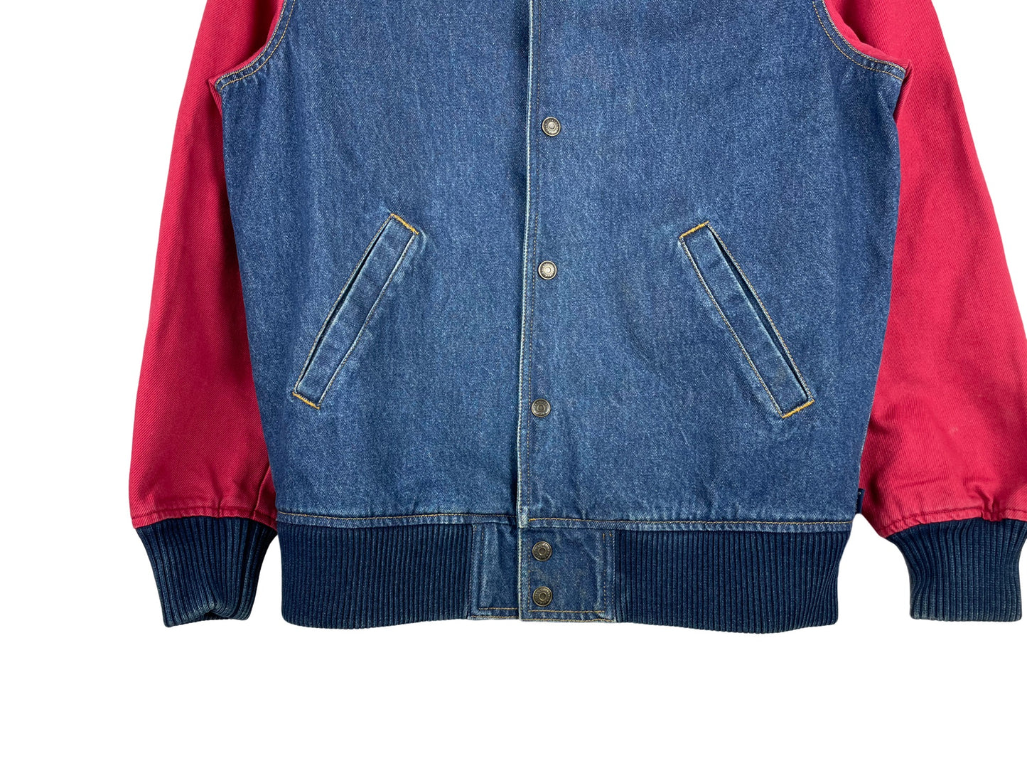 Supreme Denim Varsity Jacket