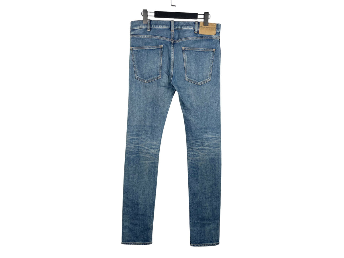 Celine SS20 Skinny SK005 Whiskered Washed Jeans