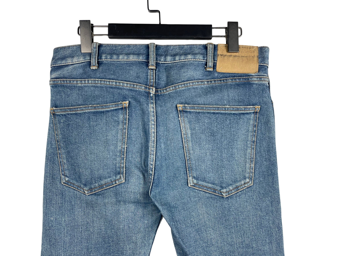 Celine SS20 Skinny SK005 Whiskered Washed Jeans