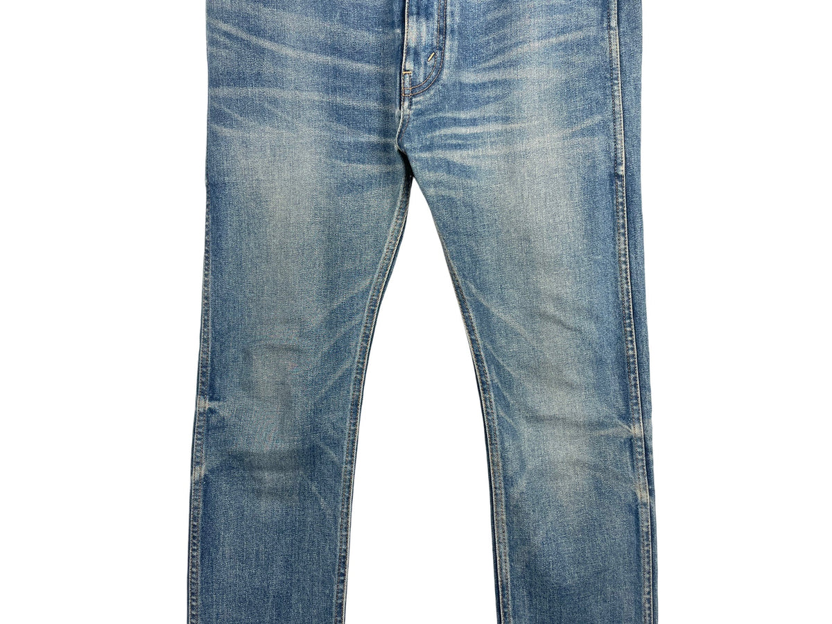 Celine SS20 Skinny SK005 Whiskered Washed Jeans