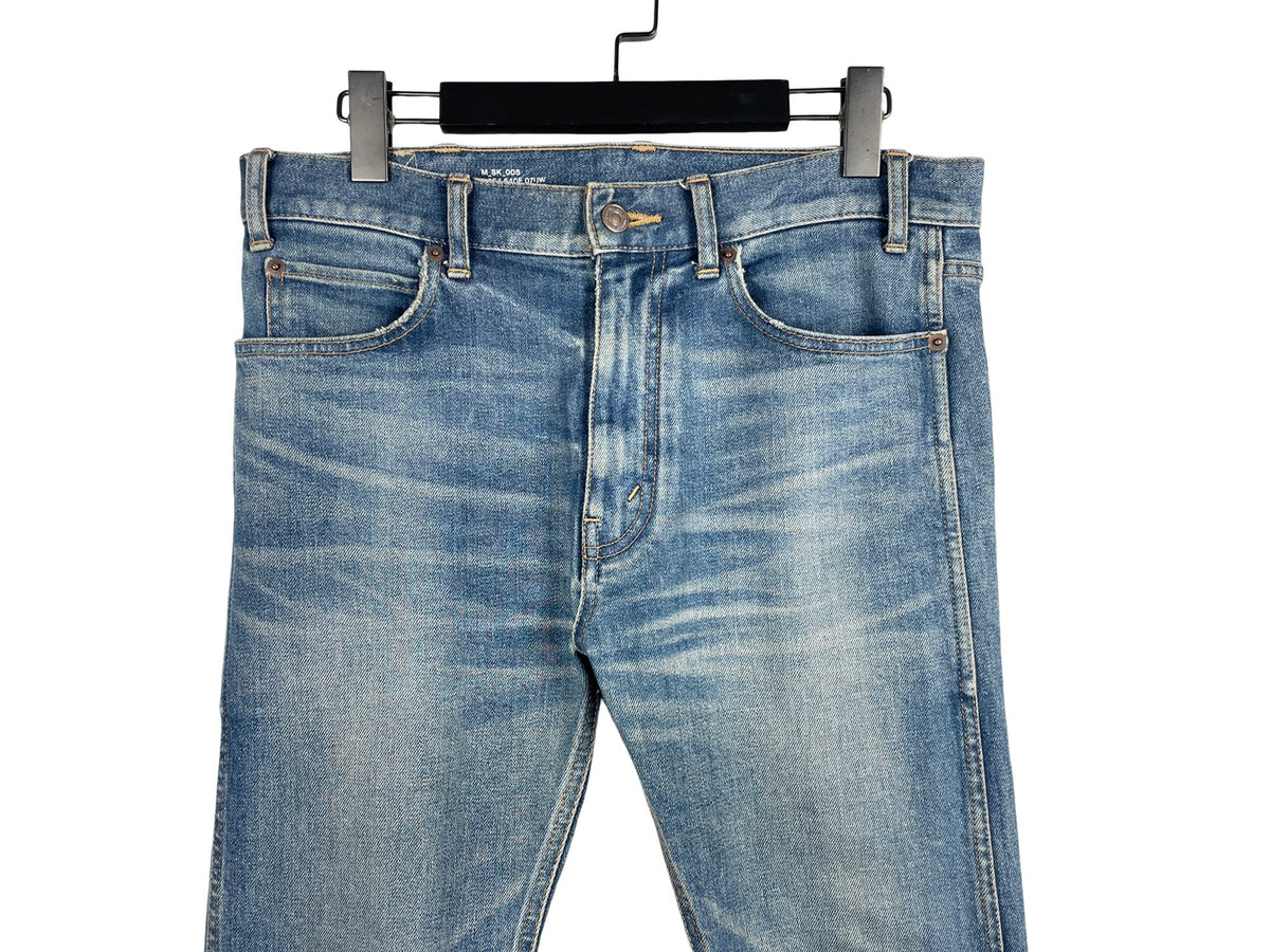 Celine SS20 Skinny SK005 Whiskered Washed Jeans