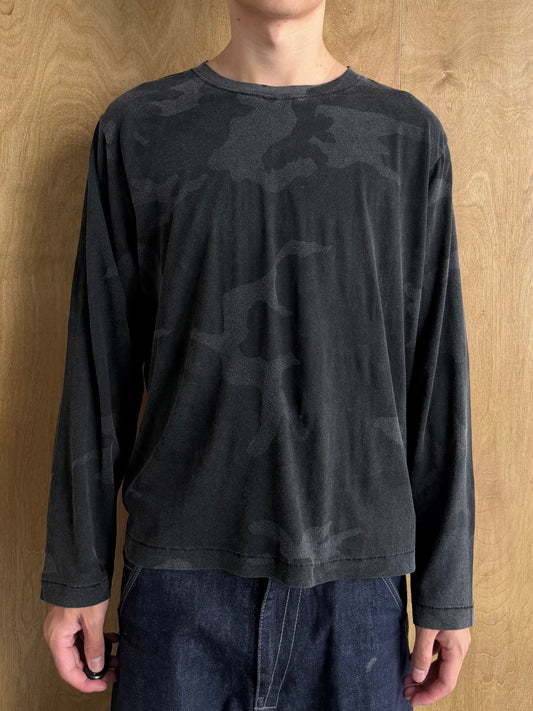 Faded Camo Long Sleeve Tee