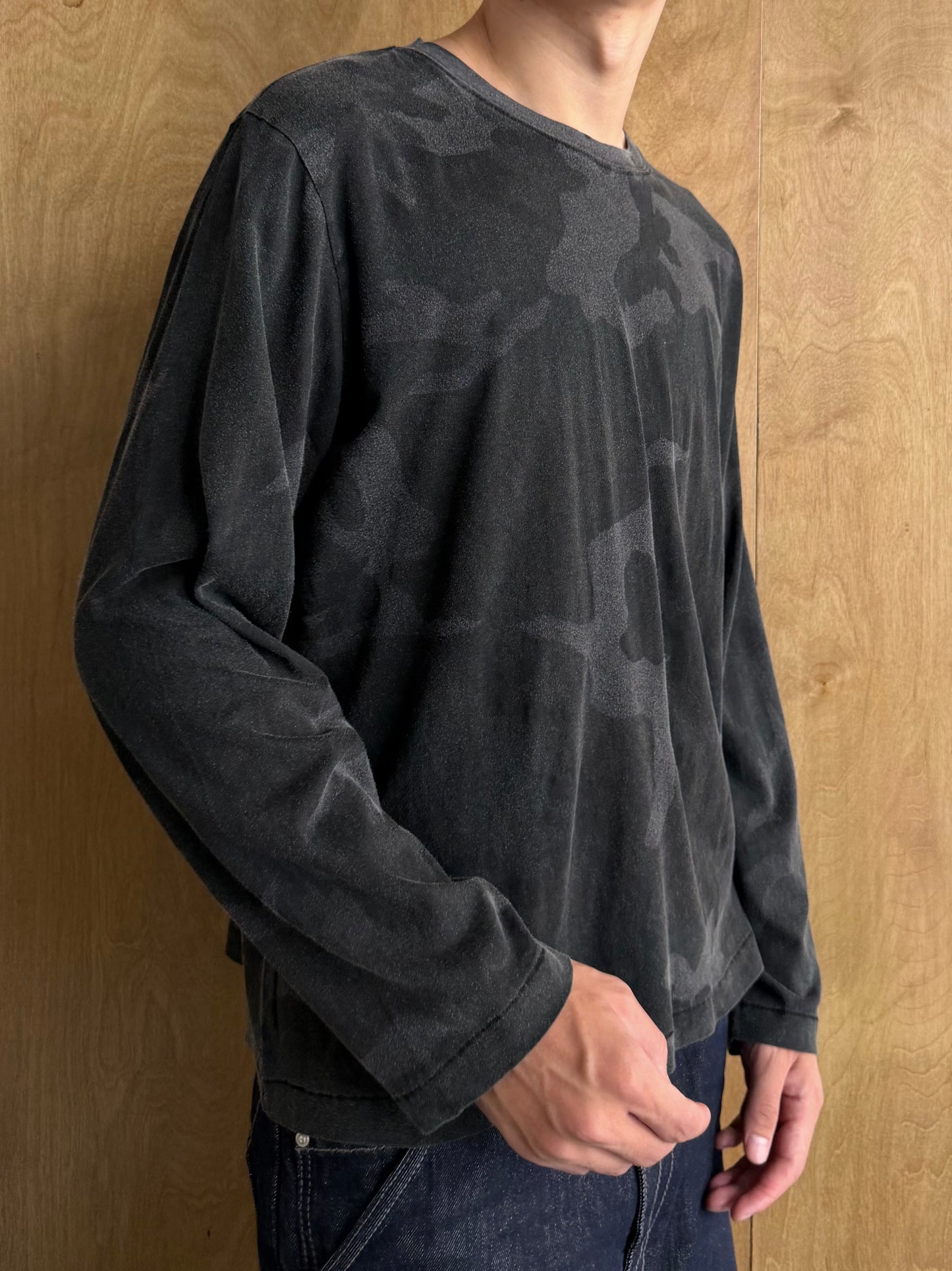 Faded Camo Long Sleeve Tee