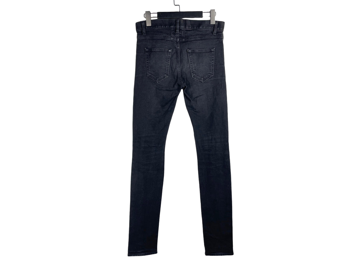 Saint Laurent FW16 D02 Distressed Knee Jeans