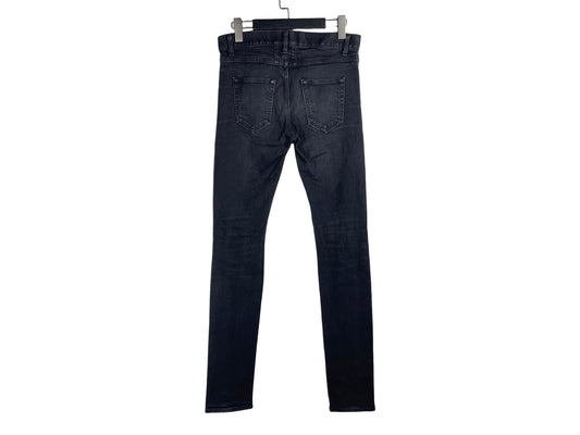 Saint Laurent FW16 D02 Distressed Knee Jeans