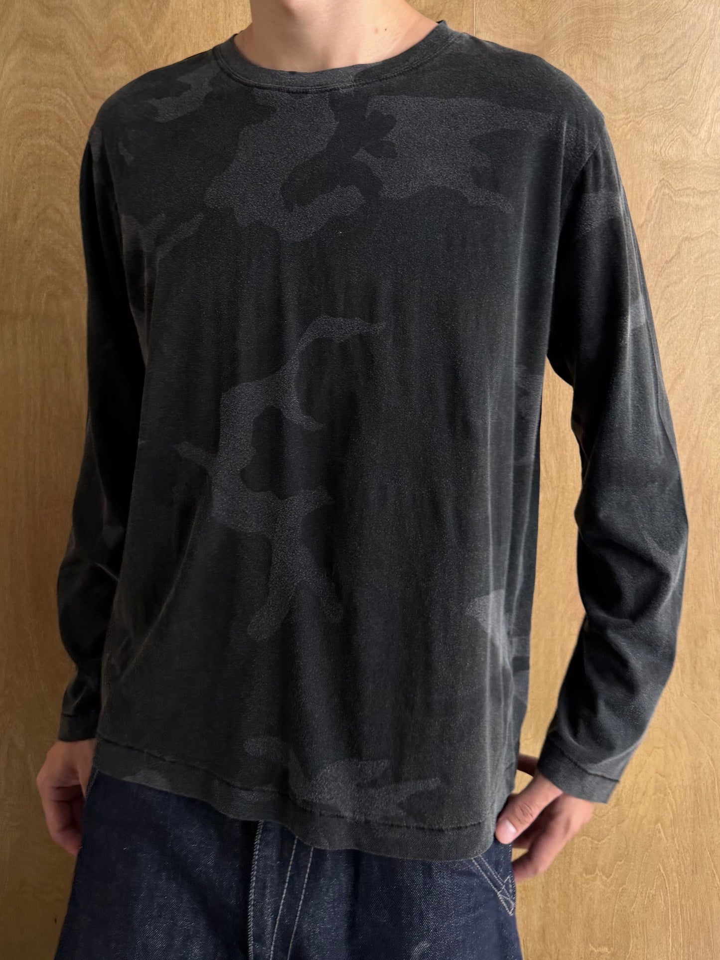 Faded Camo Long Sleeve Tee
