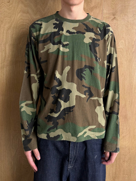 Faded Camo Long Sleeve Tee