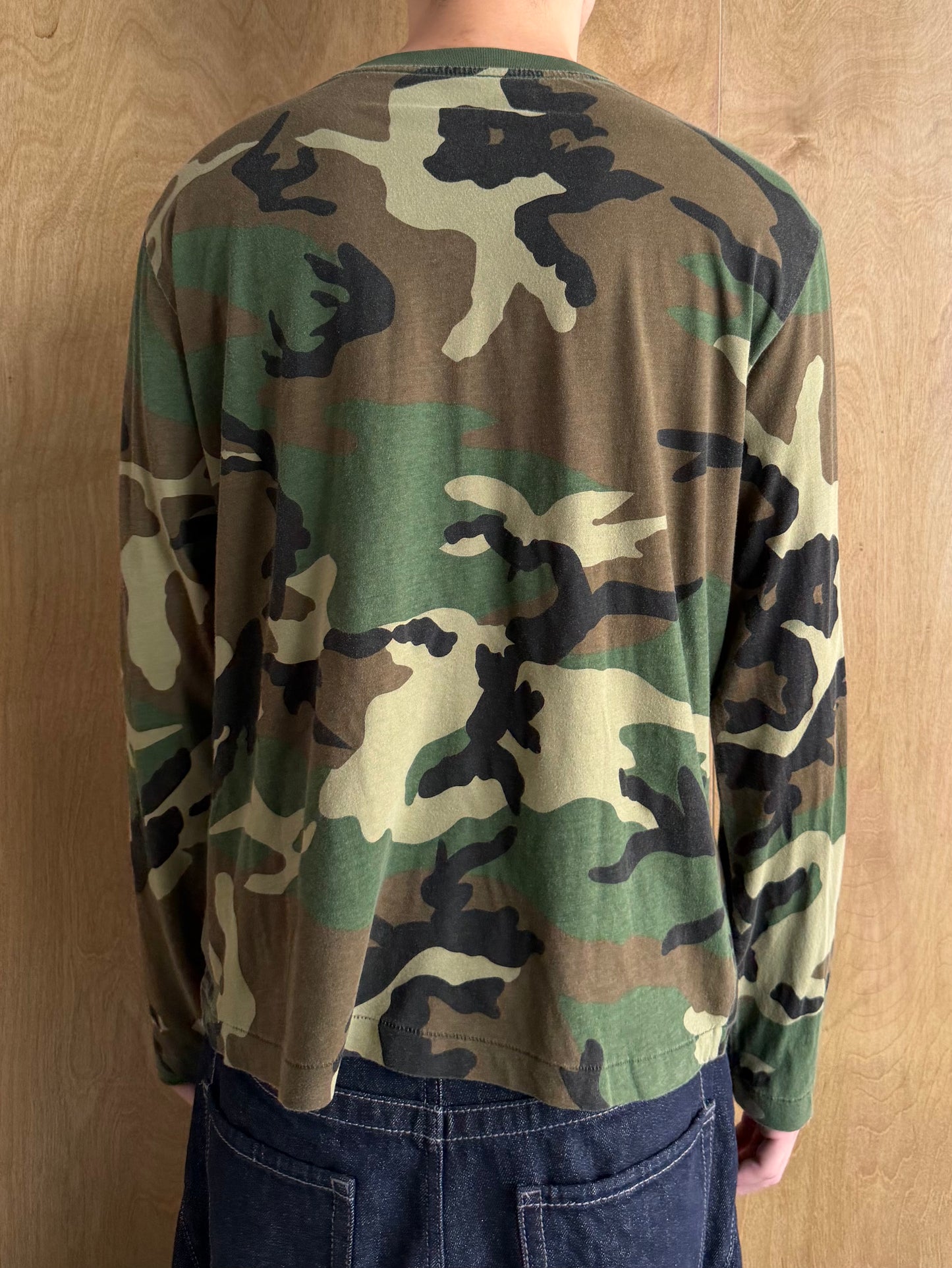 Faded Camo Long Sleeve Tee