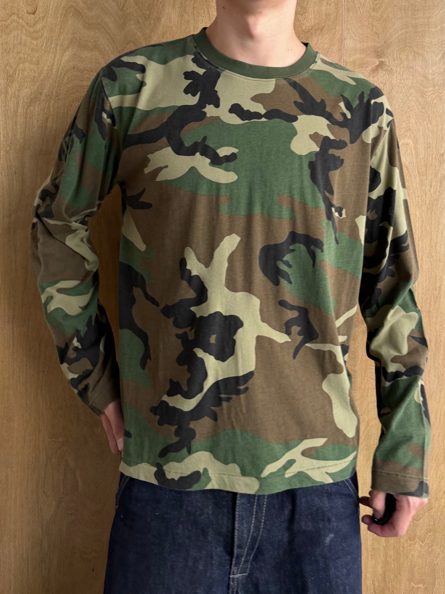 Faded Camo Long Sleeve Tee