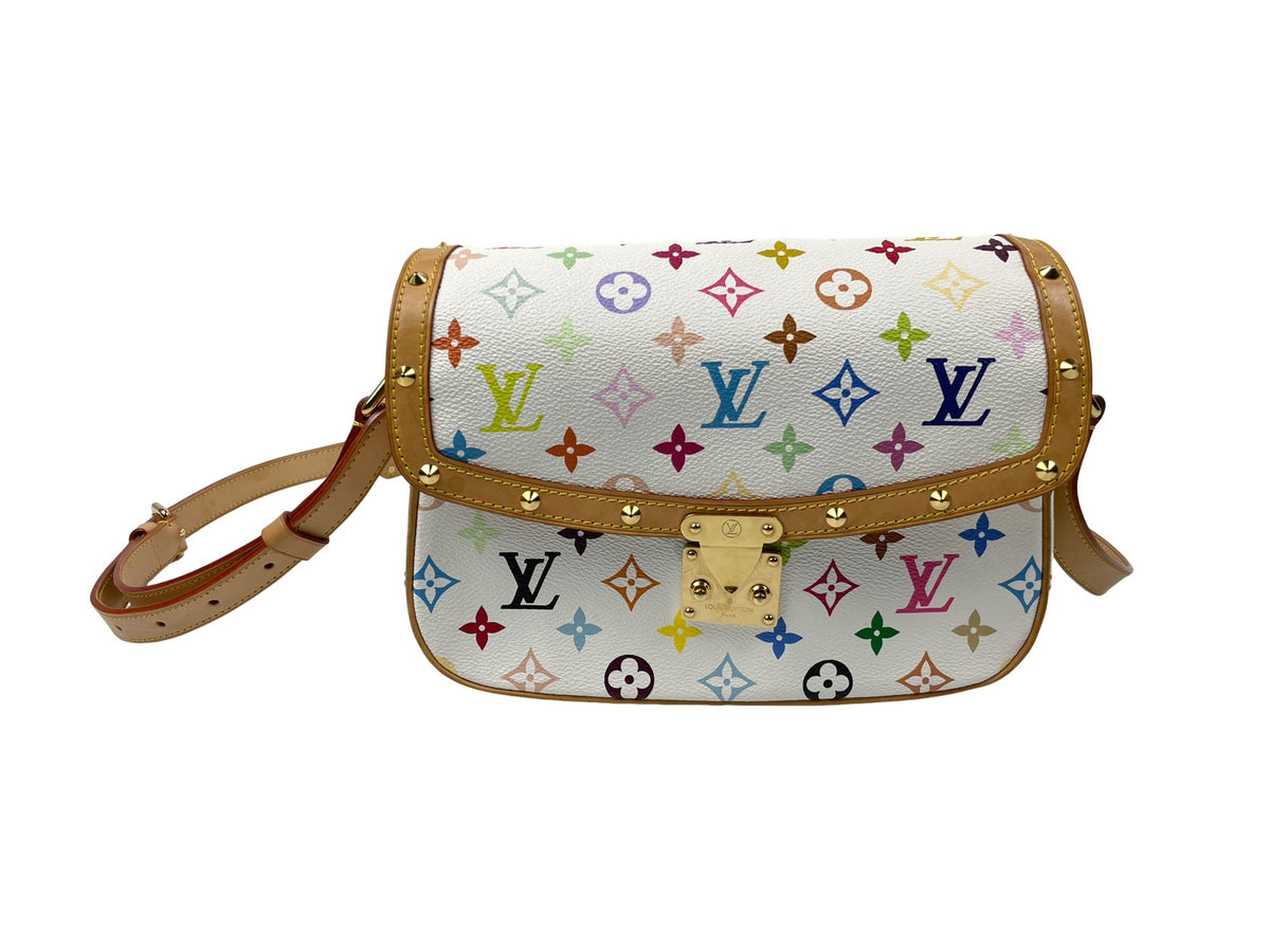 Louis Vuitton x Takashi Murakami Monogram Multicolore Sologne Messenger Bag
