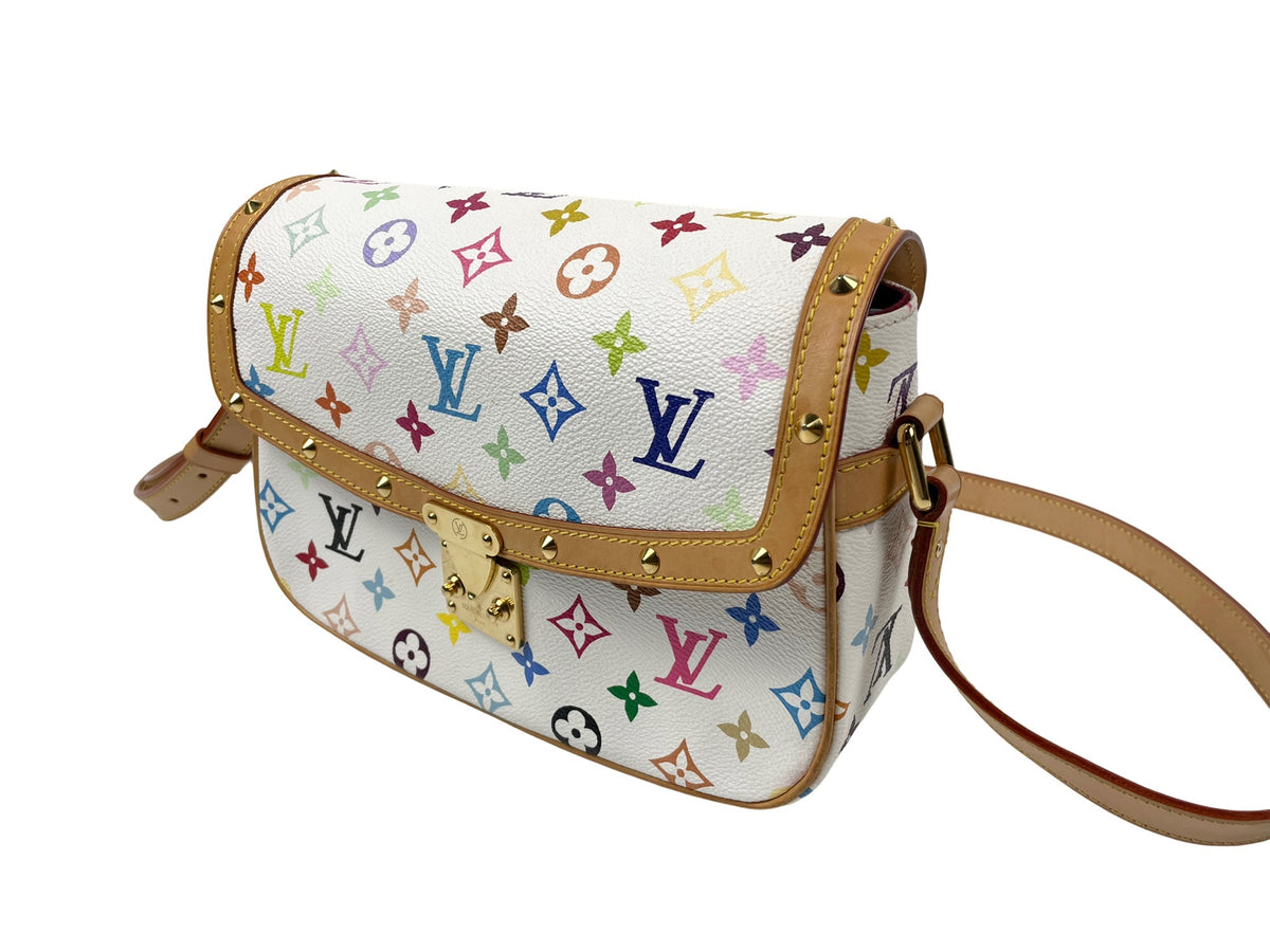 Louis Vuitton x Takashi Murakami Monogram Multicolore Sologne Messenger Bag