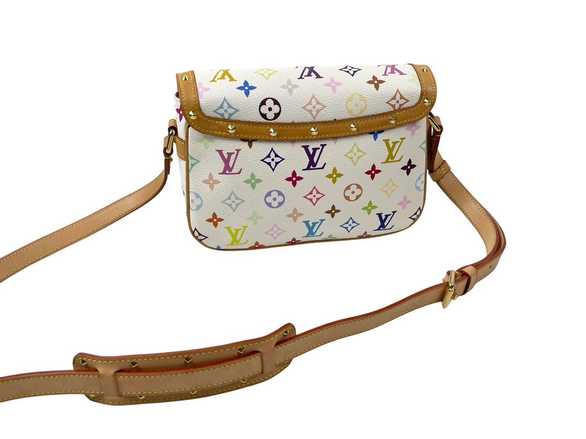 Louis Vuitton x Takashi Murakami Monogram Multicolore Sologne Messenger Bag